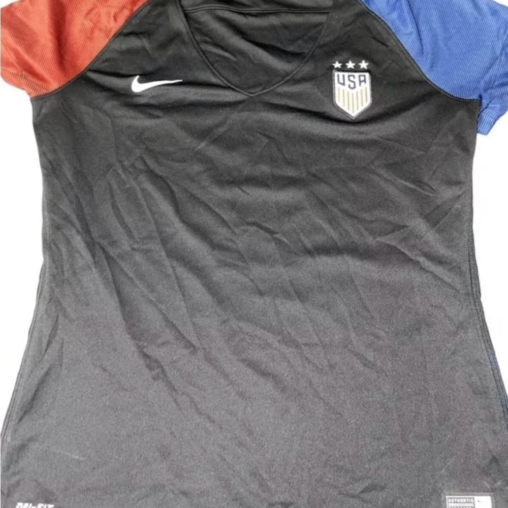 Nike: 2016 USA Women's National/Adult Black Soccer Jersey (Large)